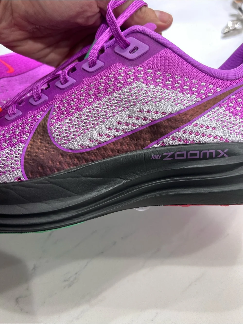 Nike Women’s Purple Pegasus Faith Running Shoes